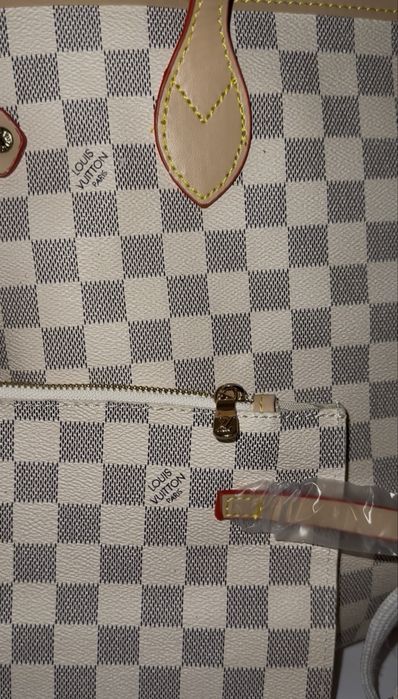 Louis Vuitton Neverfull Damier Azur