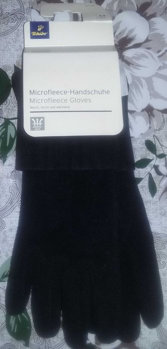 Женские перчатки ИЗ МИКРОФЛИСА. Производитель Германия, Гамбург. НОВЫЕ
