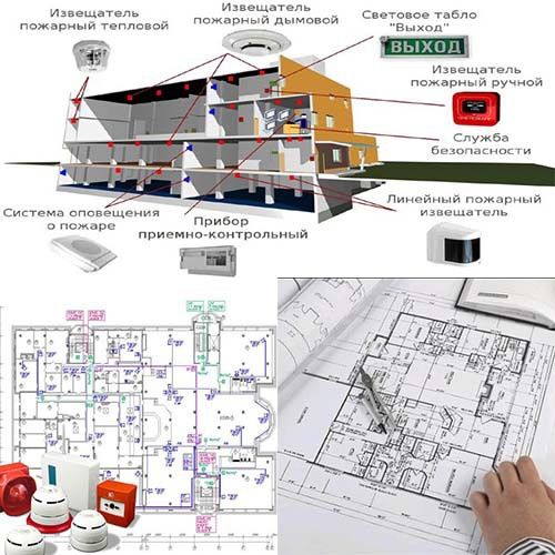 Пожарный сигнализация установка и Монтаж