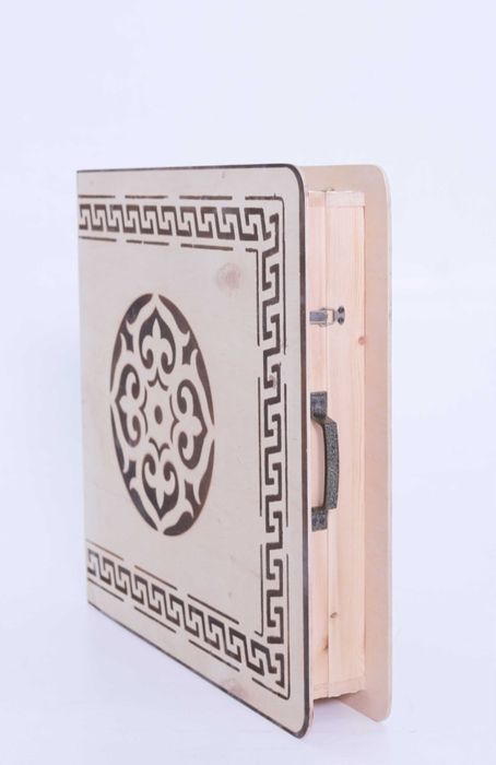 Жиналмалы жер стол 155×76×35 см,дерево, фанера