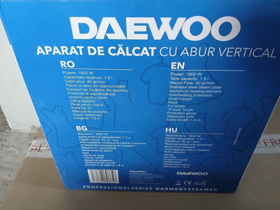 Stație călcat verticala Daewoo