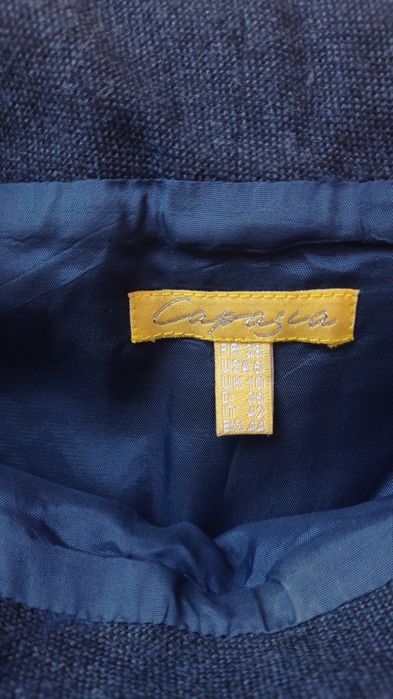 Дамска рокля Capasca от фин вълнен плат