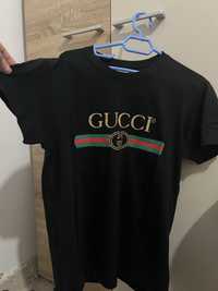 tricou negru gucci