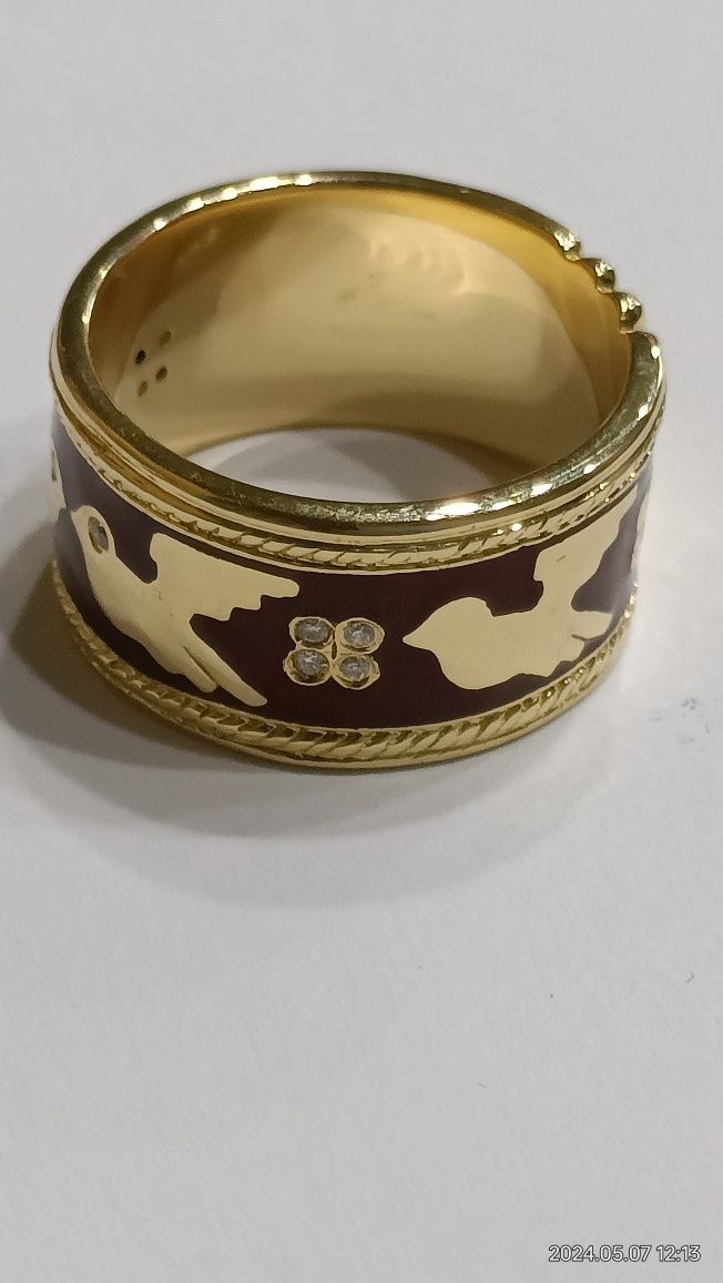 Vind inel din aur 18kt Johan Yannes