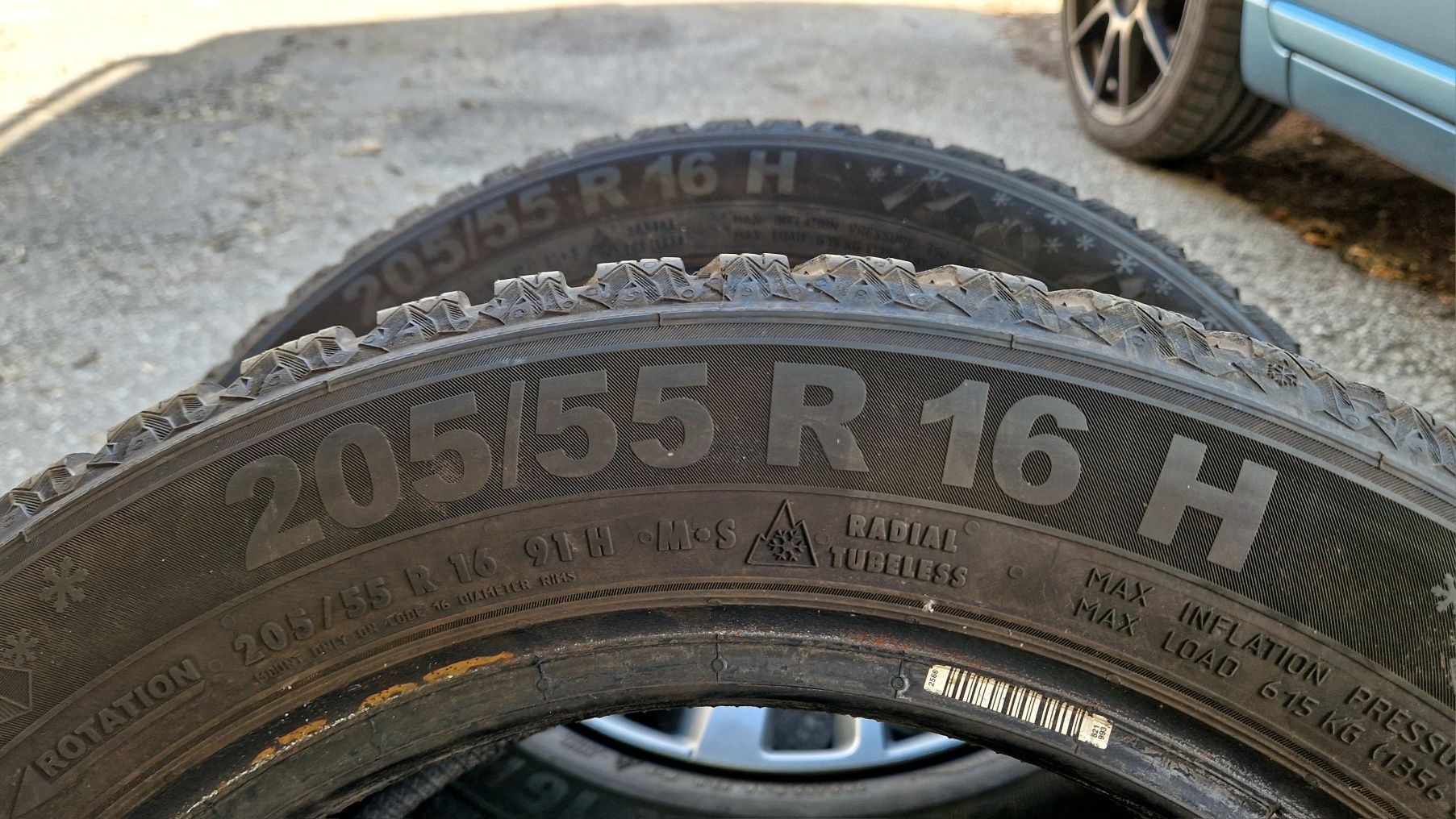 7,5мм 205/55/16 зимни гуми Semperit Speed-Grip 5