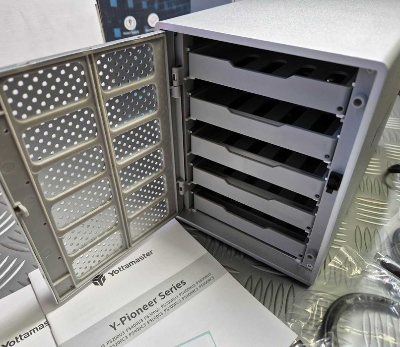 Yottamaster кутия за 5 хард диска Type-C RAID PS500RC3