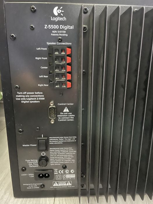 Sistem 5.1 logitech Z5500