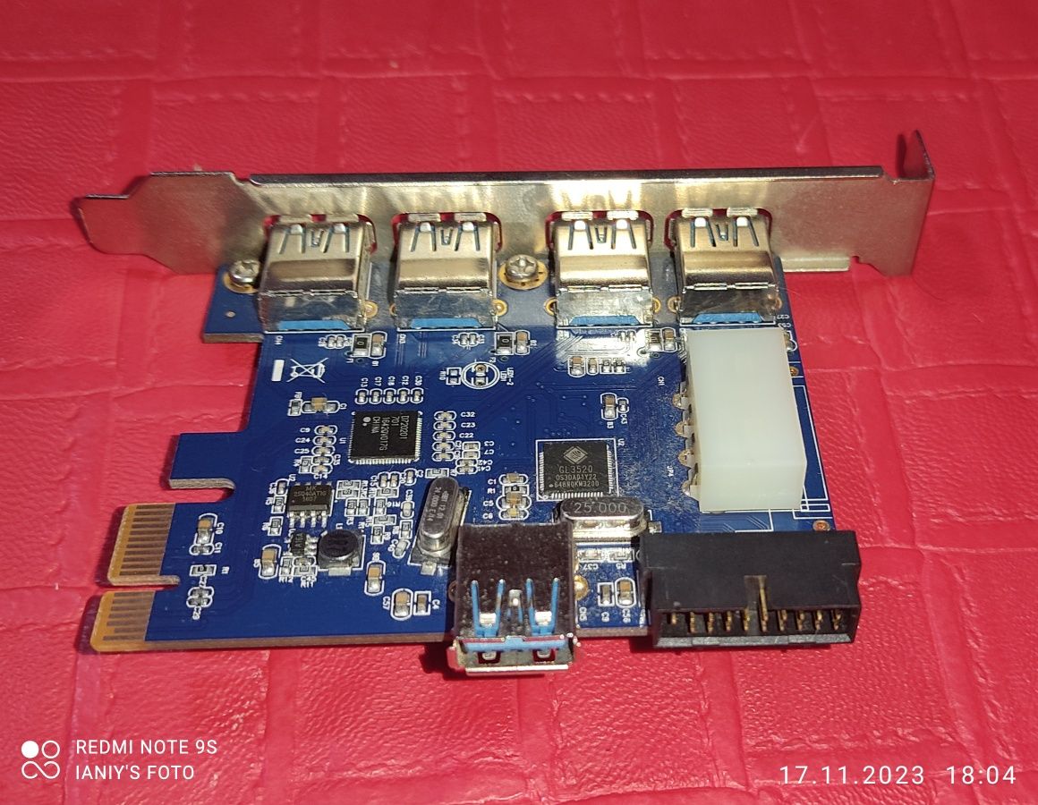 Adaptor  USB 3.0 PCI