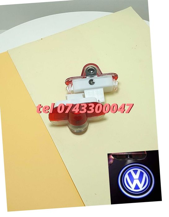 Proiectoare Logo Portiera Vw Golf 4 Bora Touran