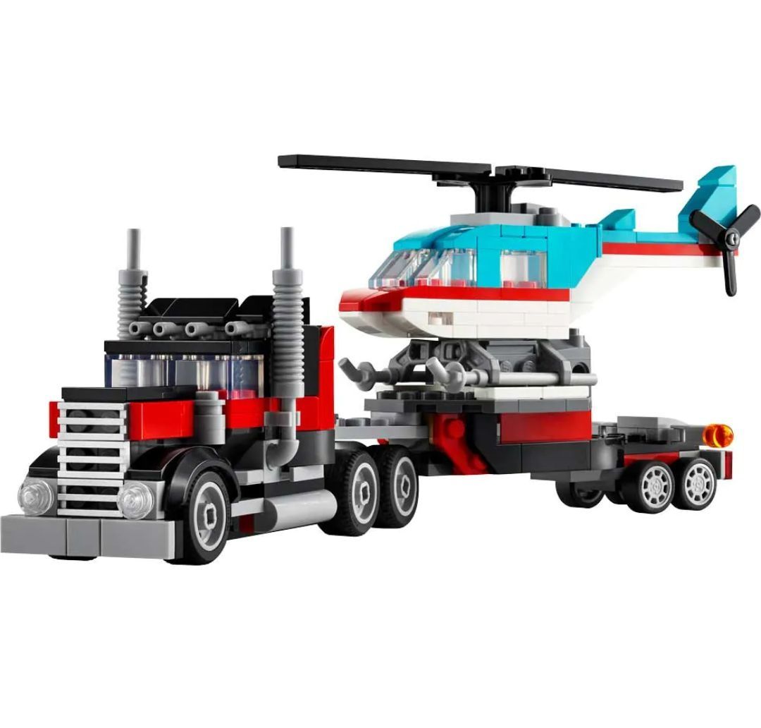 Конструктор Lego Creator 3 в 1 Камион с хеликоптер