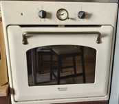 Cuptor si plita gaze incorporabil Hotpoint Ariston Traditional FT 850.