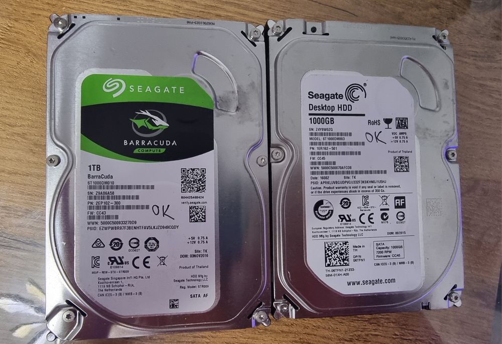 Хард диск 1 TB за настолен компютър