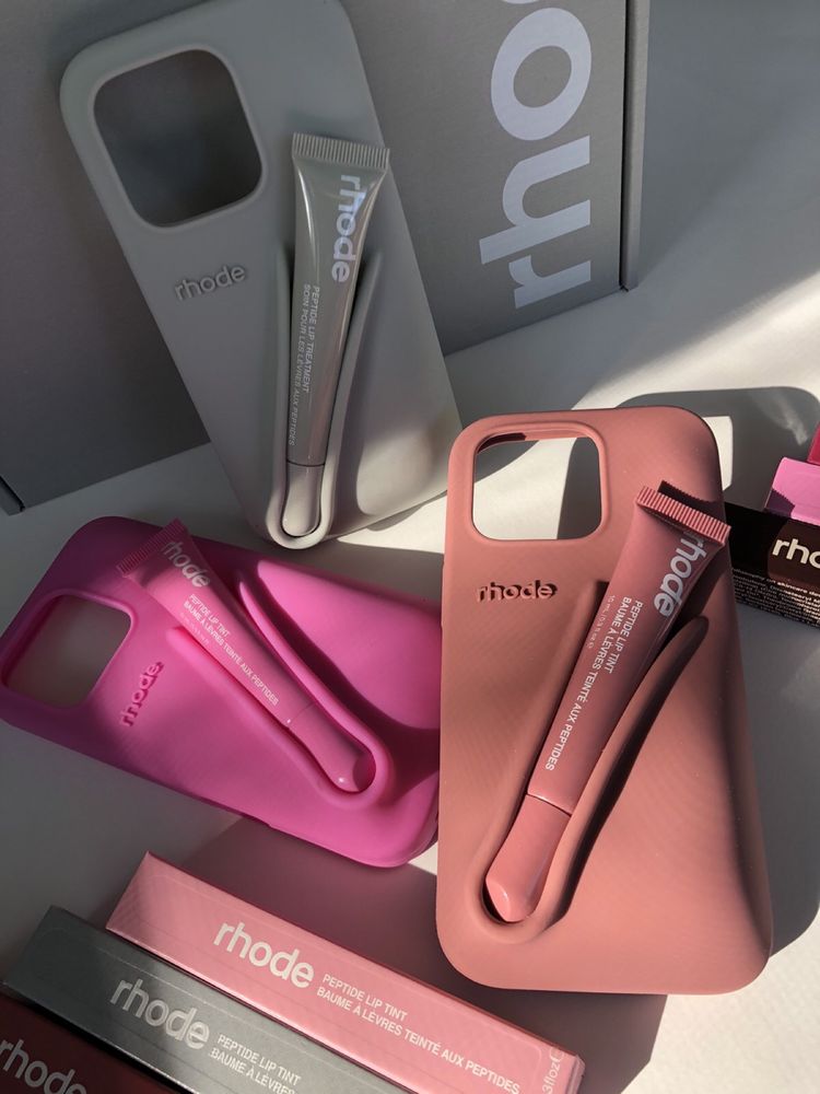 Rhode калъф + Rhode гланц | Rhode Case + Rhode Lip Gloss | Оригинални