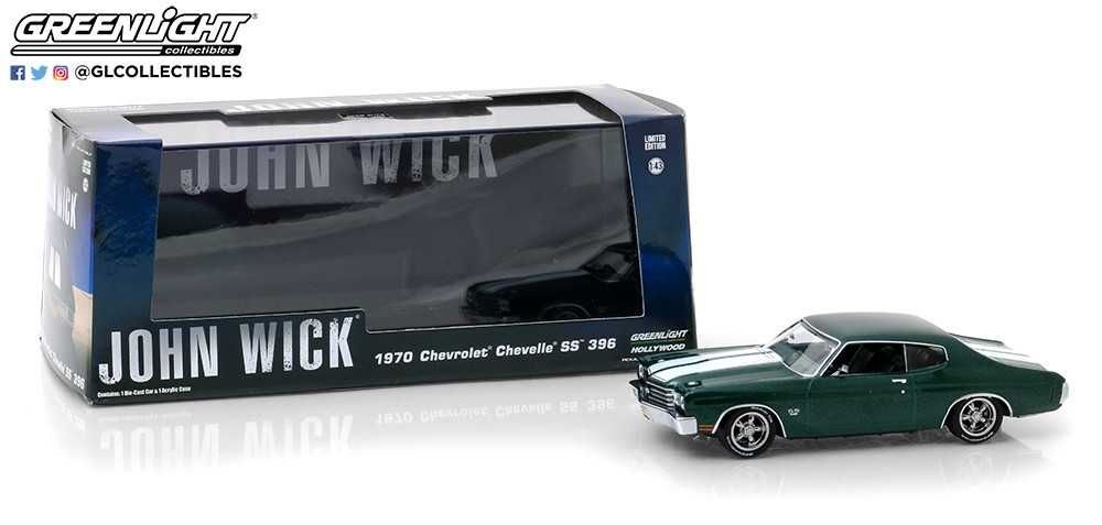 John Wick (2014) - 1970 Chevrolet Chevelle SS 396 1:43 Greenlight