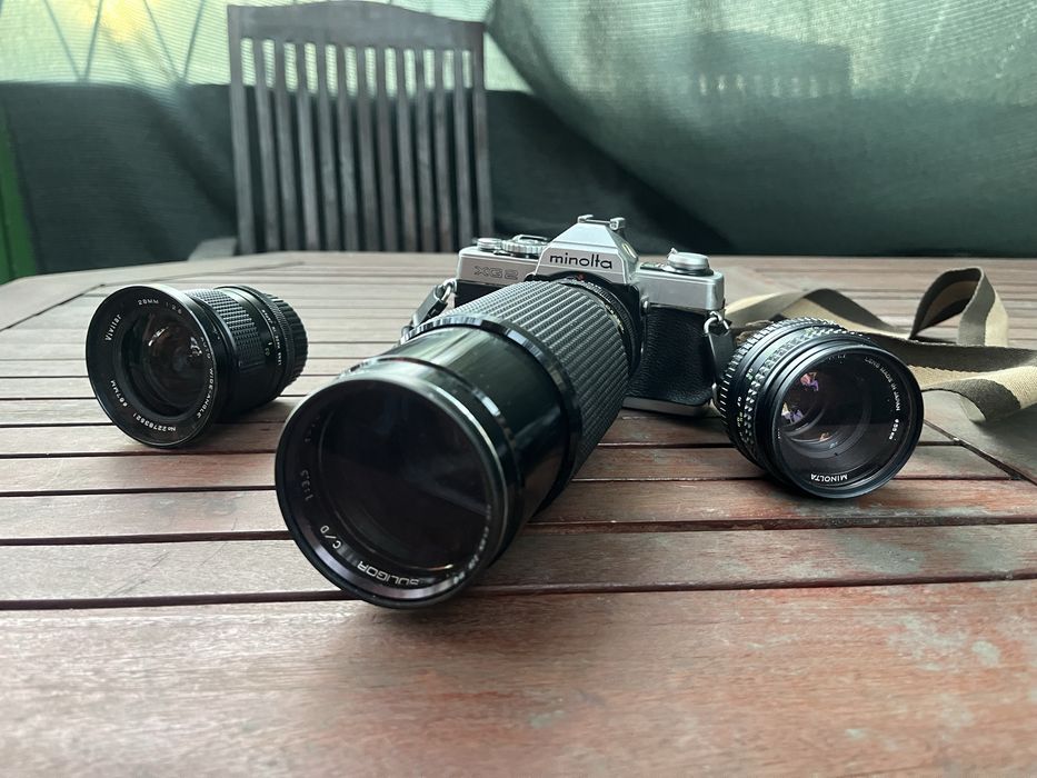 Minolta XG2 ретро фотоапарат