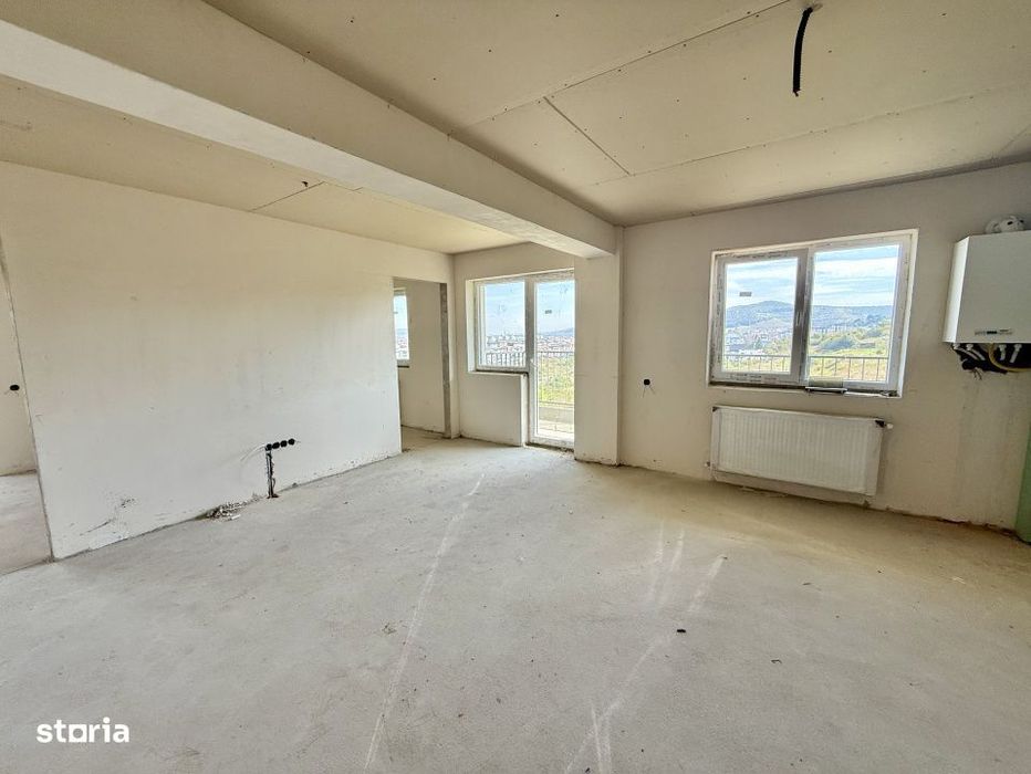 Apartament 3 camere, semifinisat, view, zona Sesul de Sus