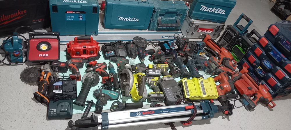Filetanta Ryobi Milwaukee Bosch incarcator 18V flex Aeg Hilti Makita