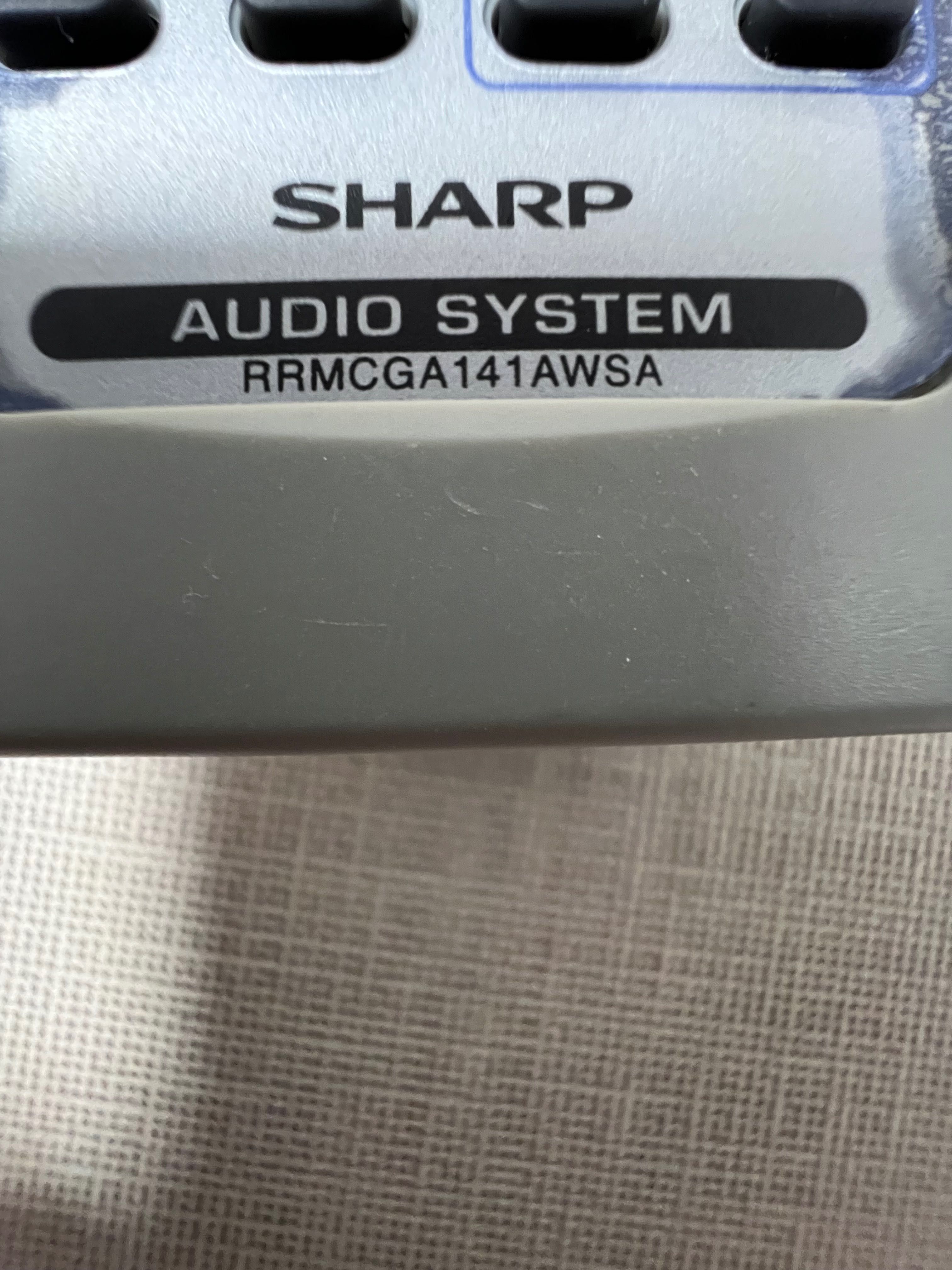 Telecomandă SHARP Audio System RRMCGA141AWSA