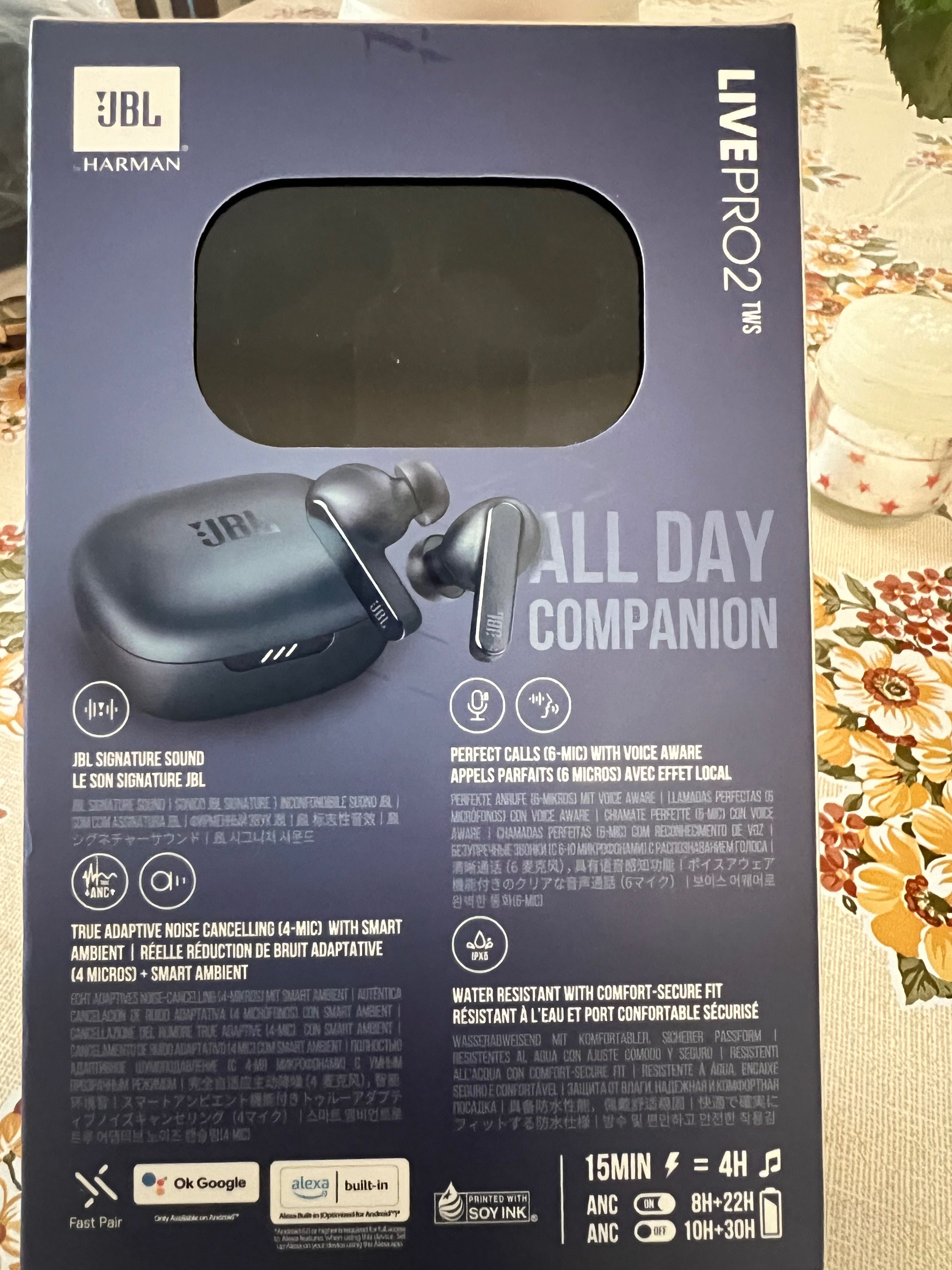 JBL Liive pro 2 слушалки