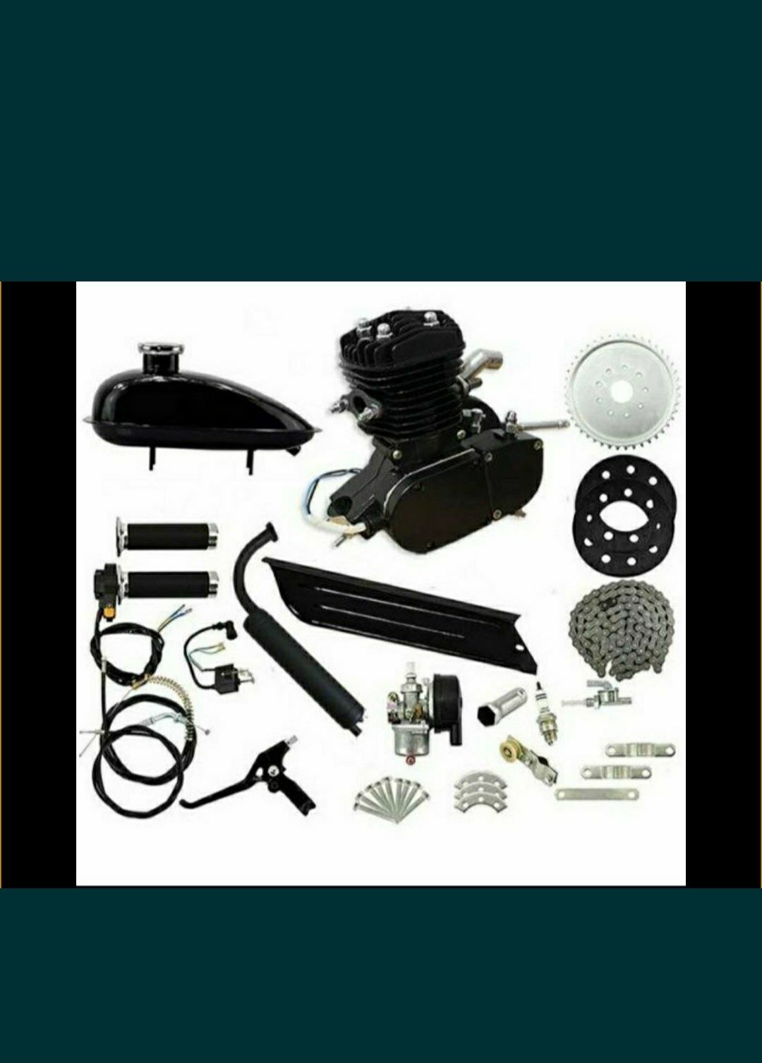 Kit complet  Motor Bicicleta 80cc 2Timpi 3,5 cp