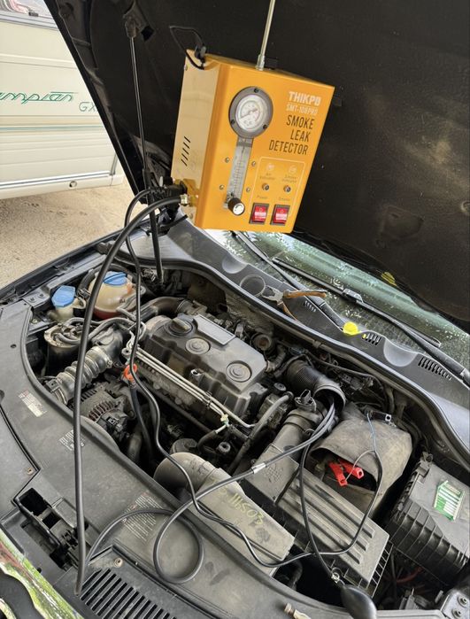 Test Cu Fum / Detectare Pierderi Putere Motor / Instalatie AC/Evacuare