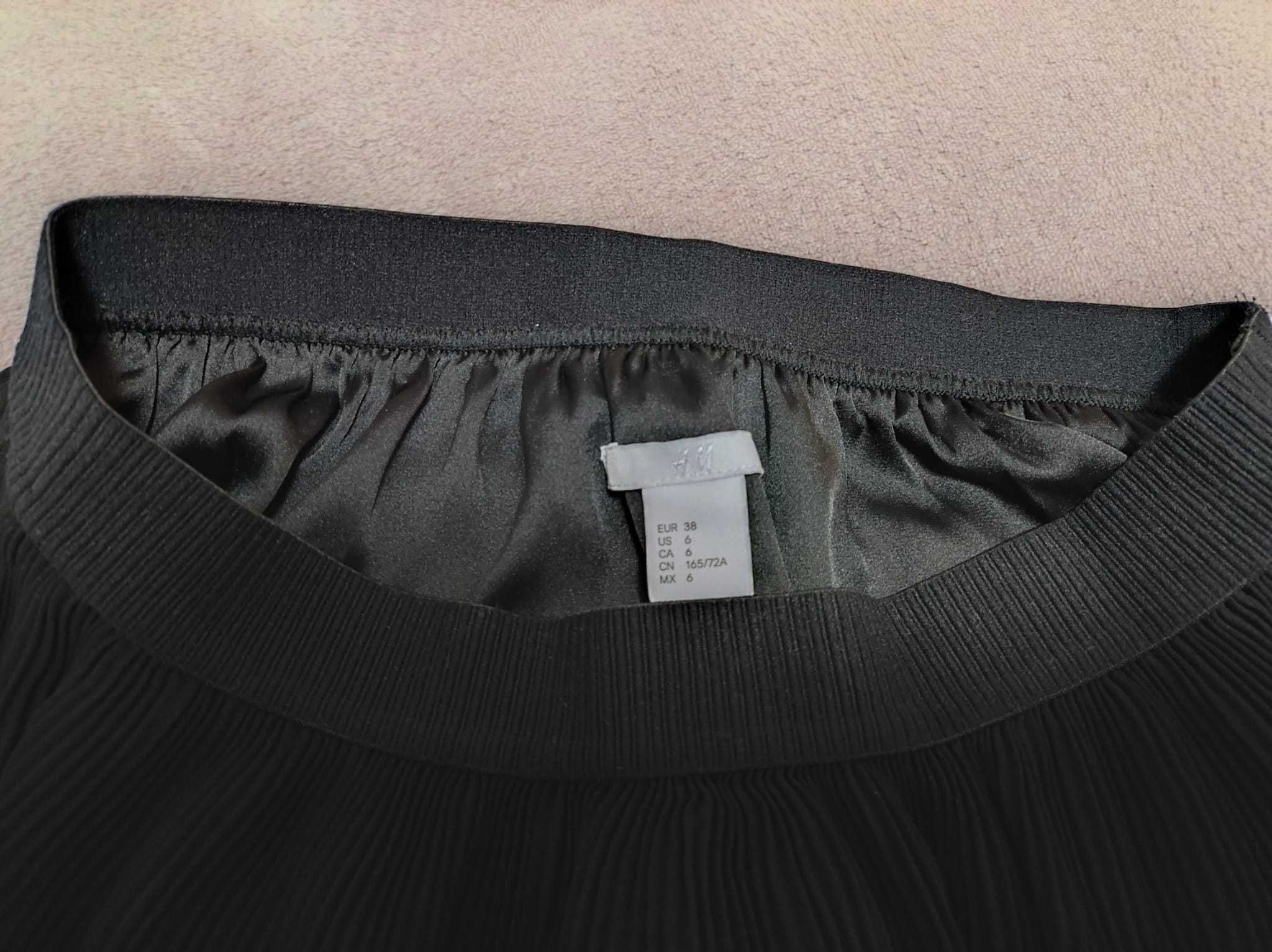 Fusta neagra, H&M marimea 38 (M), lungime medie NOUA