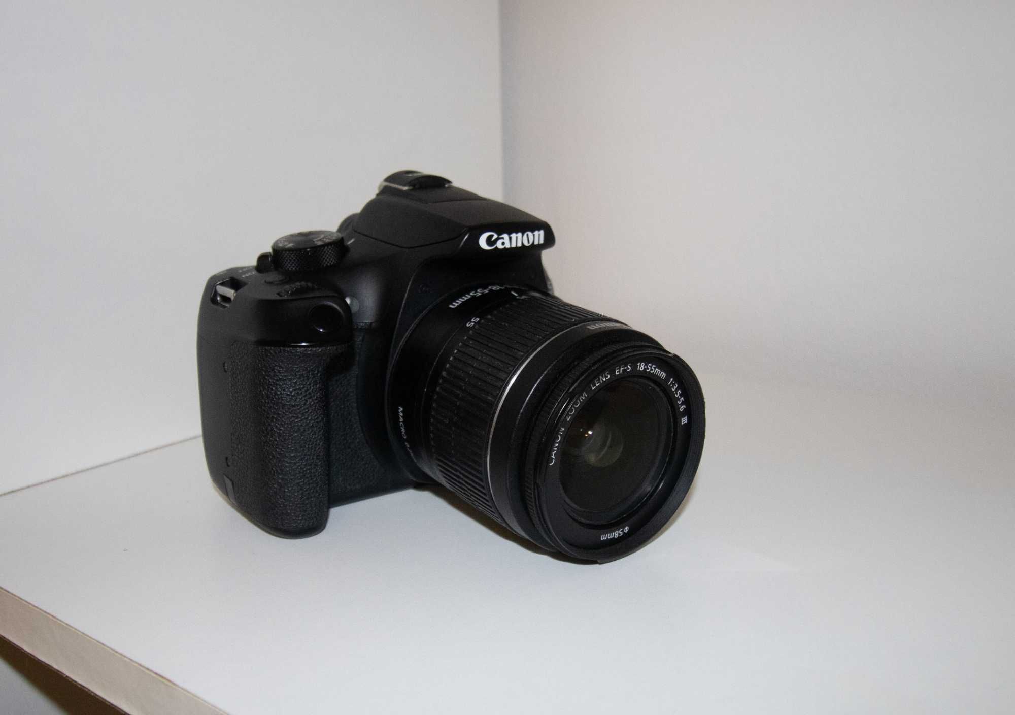 Canon EOS 1300D + обектив Canon 18-55mm F/3.5-5.6 DC III