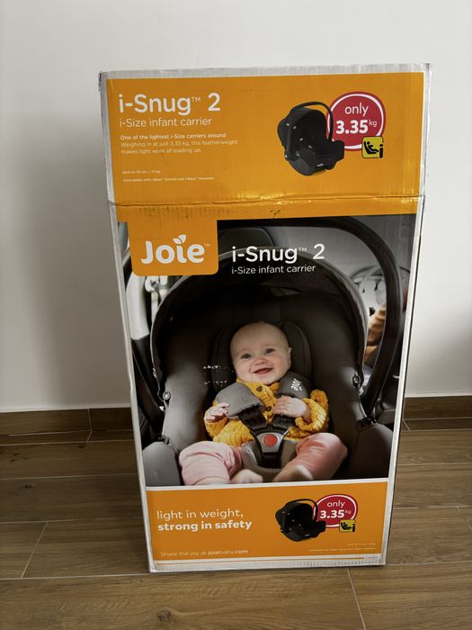 Scoica auto I-Snug 2, Shell Grey, Joie
