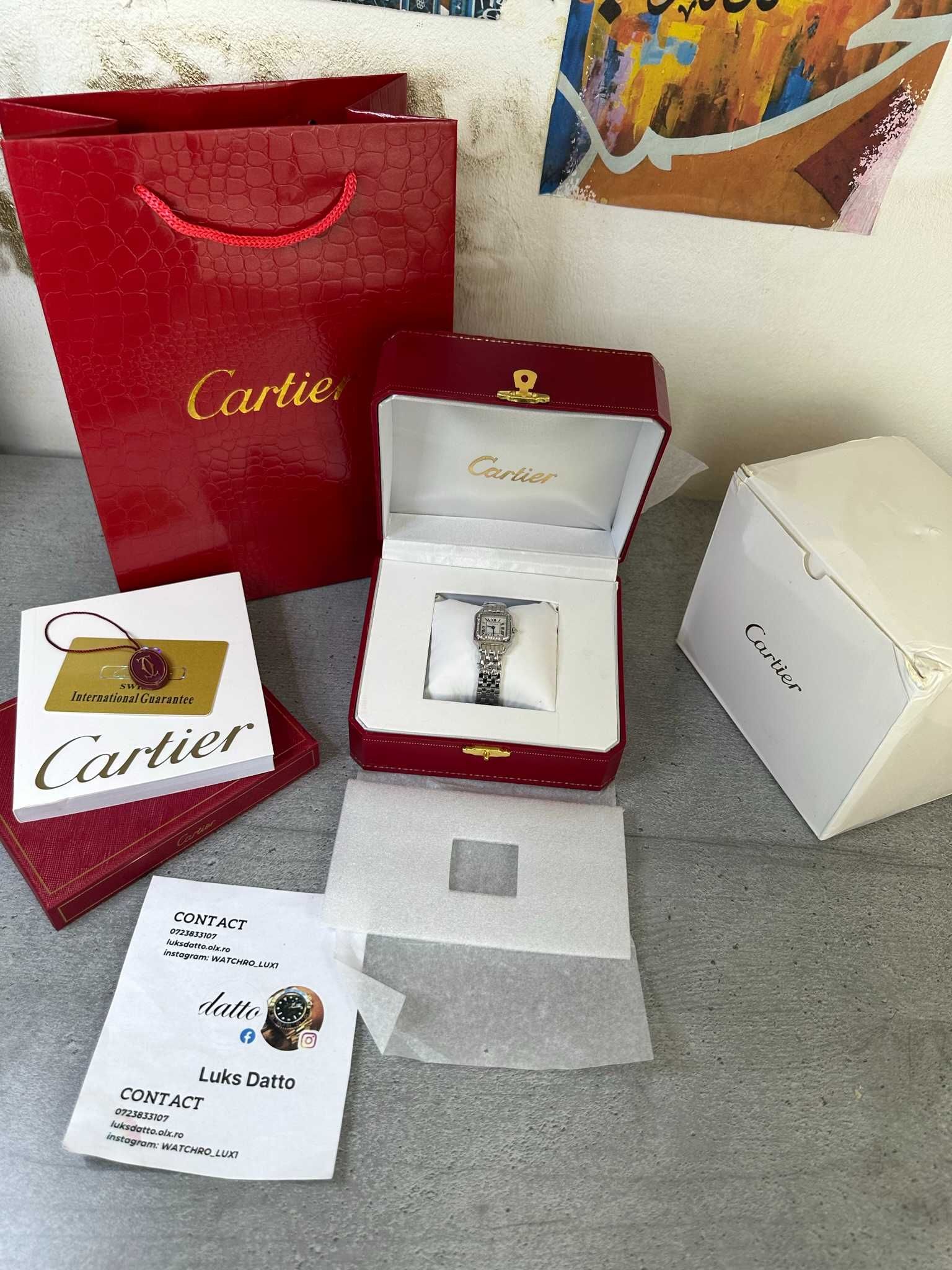 Cartier Panthere Small 22 MM cu Pietre