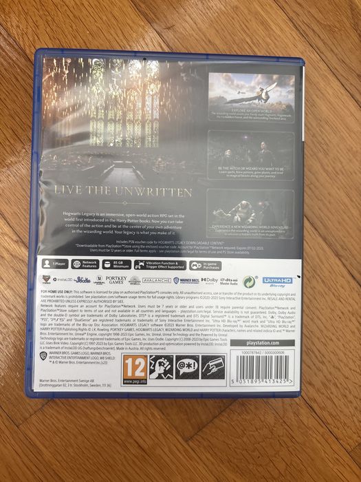 Hogwarts Legacy ps5 чисто нова