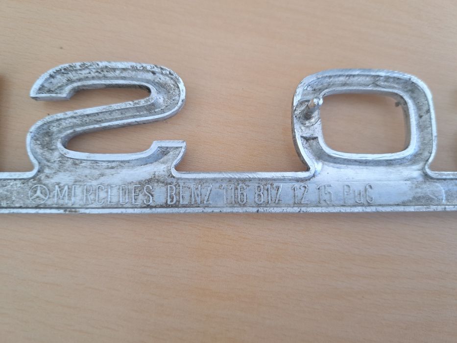 Оригинална Емблема 450SE за Мерцедес Бенц W116