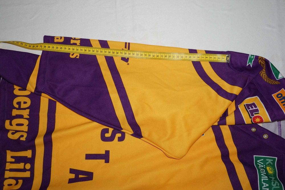 Оригинална Сувенирна Хокейна Блуза Hockey Jersey Farjestad BK 3XL/4XL