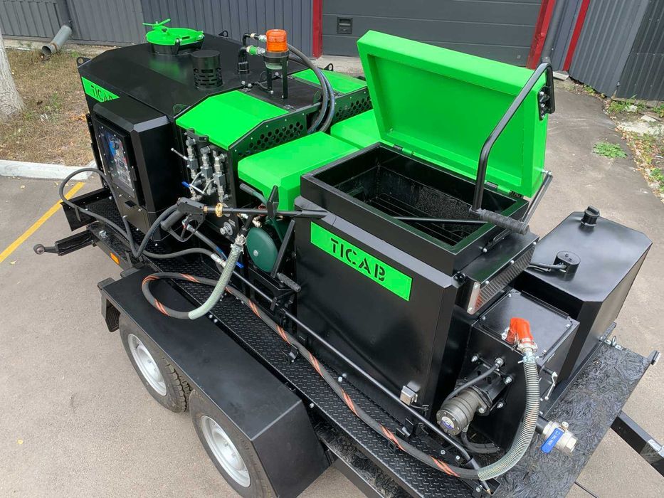 Bitum de umplere a fisurilor  pulverizator de emulsie