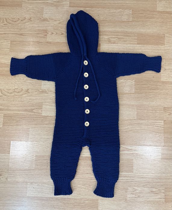 Вязаный комбинезон