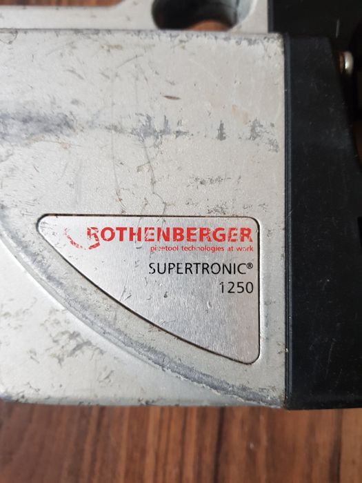 Filieră electrică Rothenberger Supertronic 1250