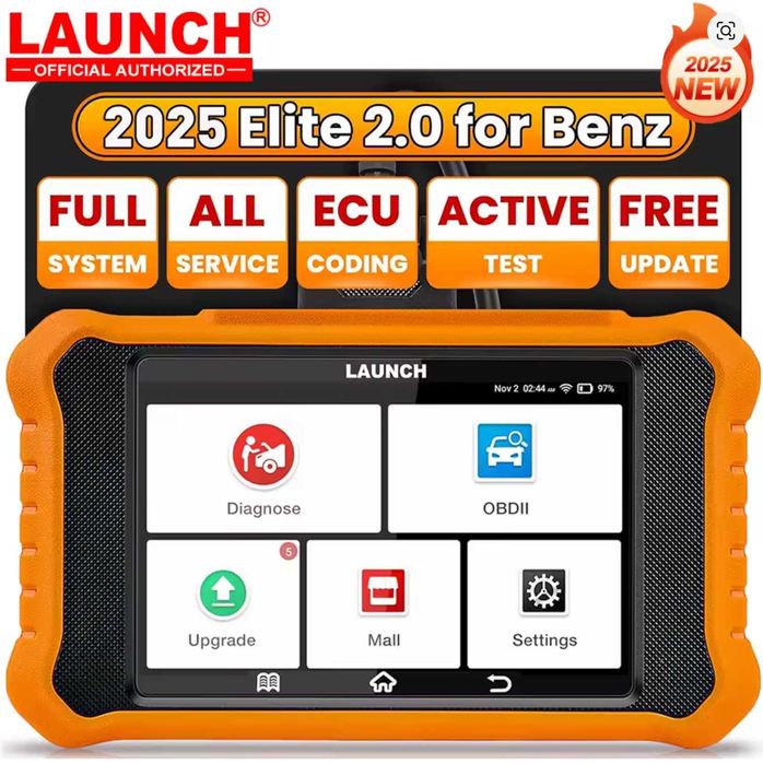 Диагностика за Mercedes  LAUNCH X431 Creader Elite V2.0
