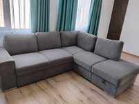 Coltar extensibil gri