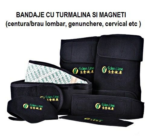 Bandaje cu magneti si turmalina
