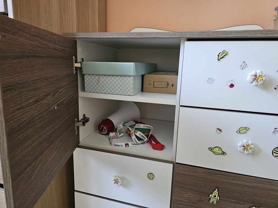 Детски скрин / шкаф LORELLI (част от комплект)