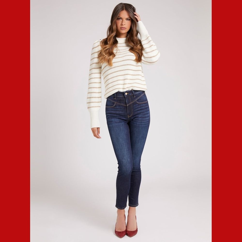Дамски дънки GUESS super high