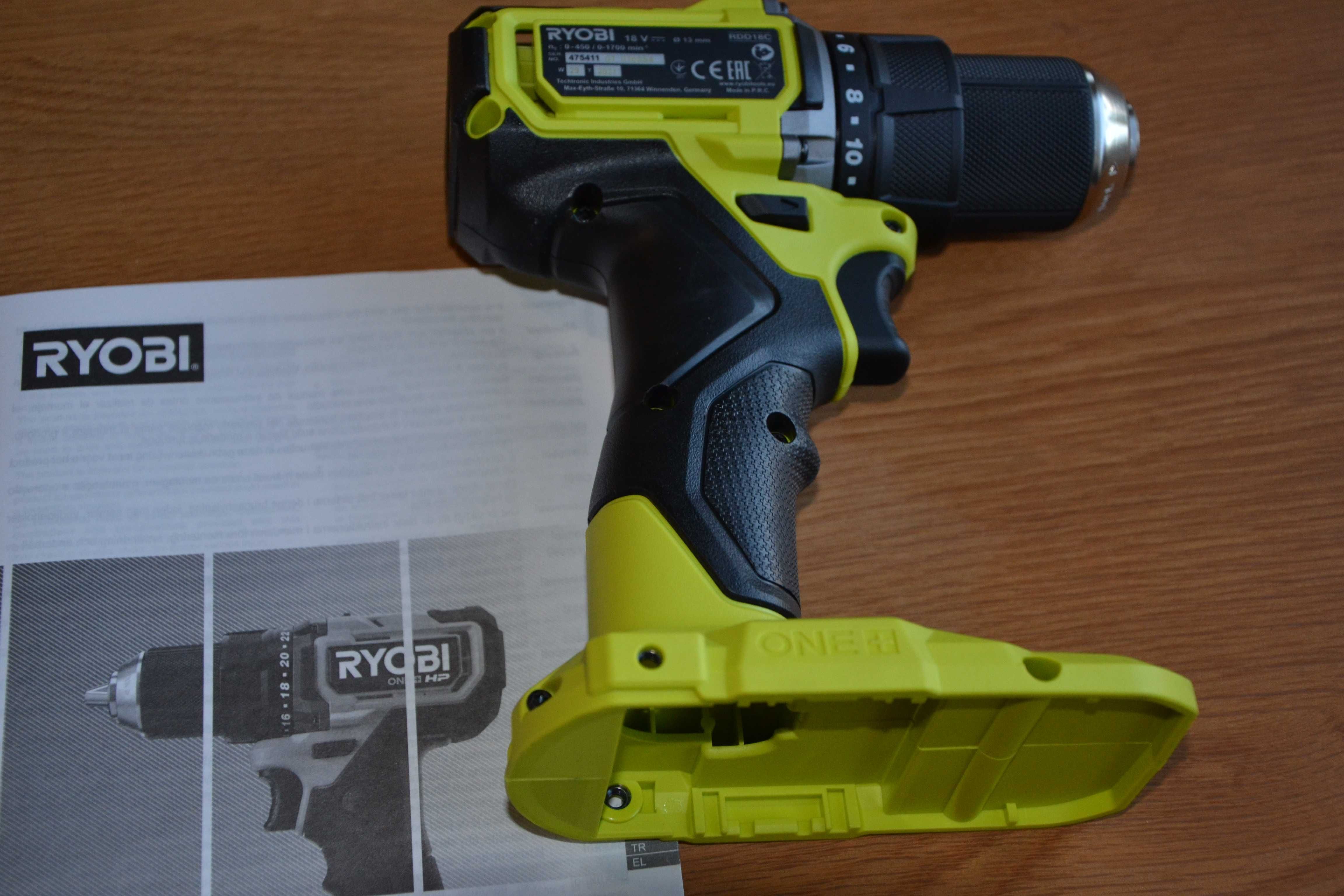 Нов безчетков винтоверт Ryobi RDD18C