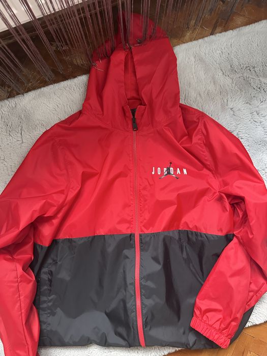 Bluza Jordan negru cu rosu