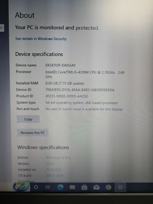 Laptop Lenovo L440 i5 4th gen 8gb ssd 120gb 14" led slim hd