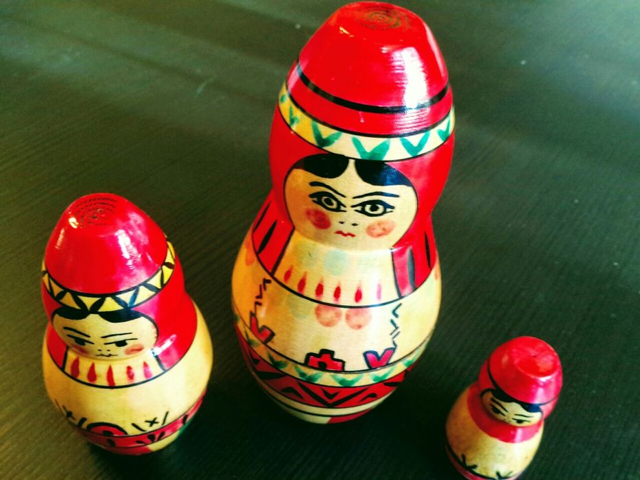 Matrioscka , papusi originale Rusia.