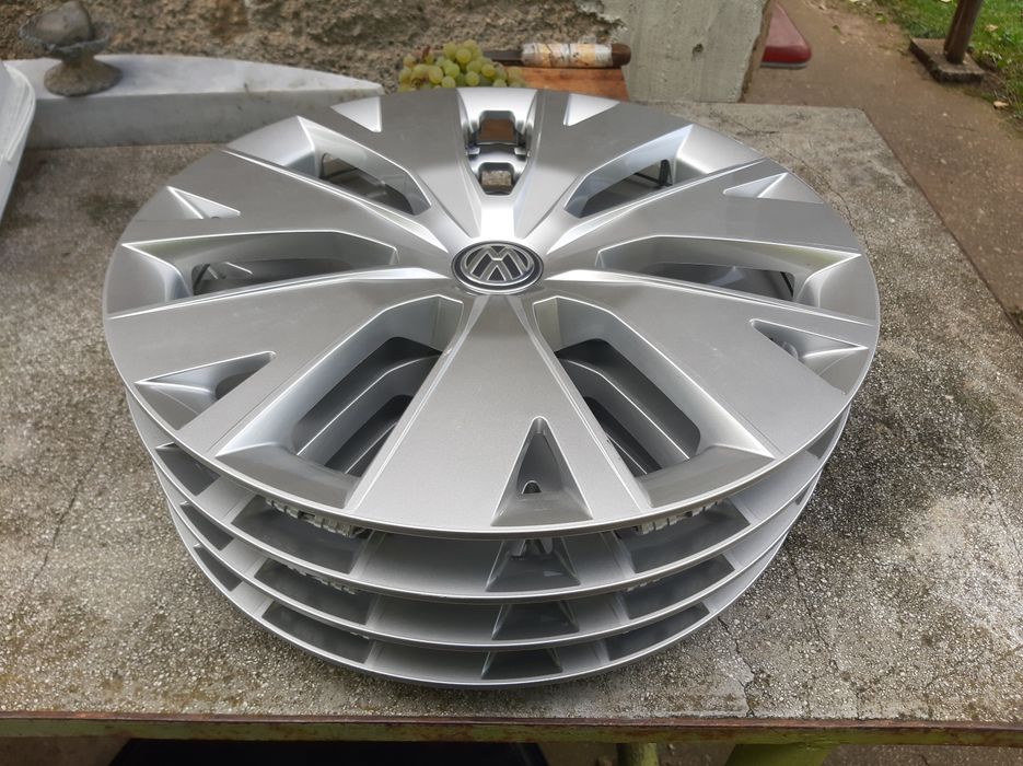 4бр.НОВИ оригинални тасове-16цола за VW-ФОЛКСВАГЕН