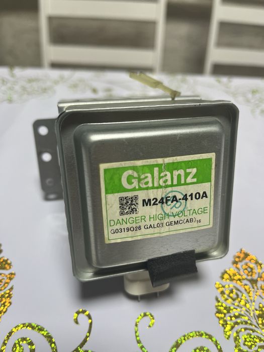 Магнетрон Galanz M24FA-410A запчасть для микроволновки
