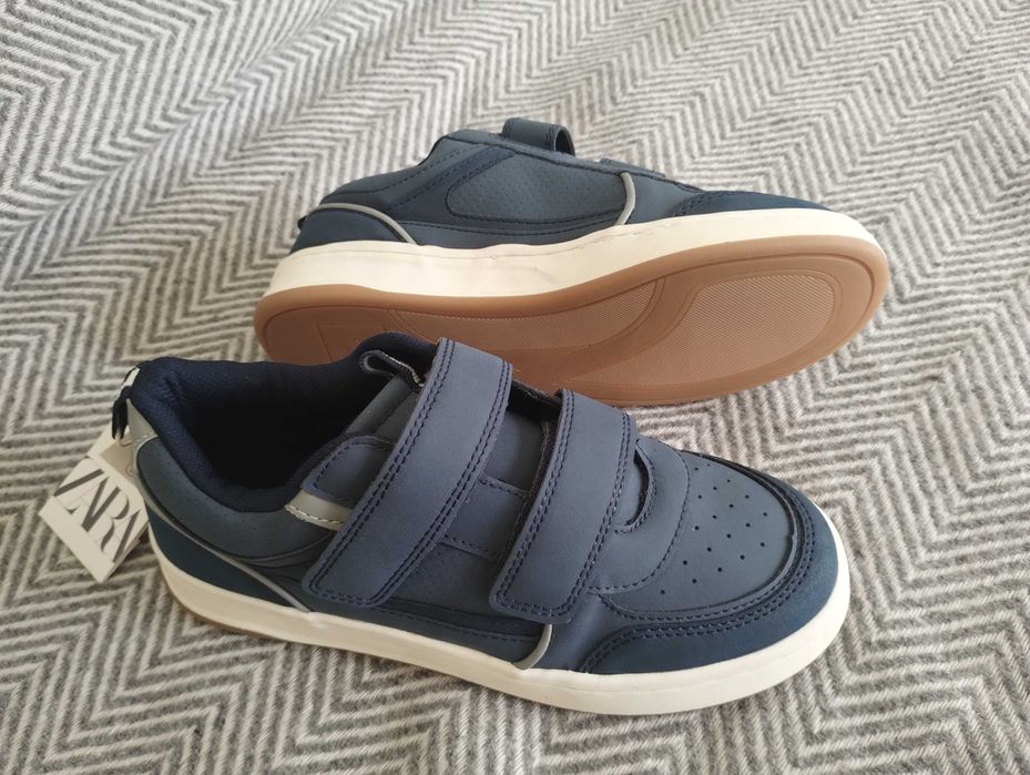 Zara кожени маратонки номер 34