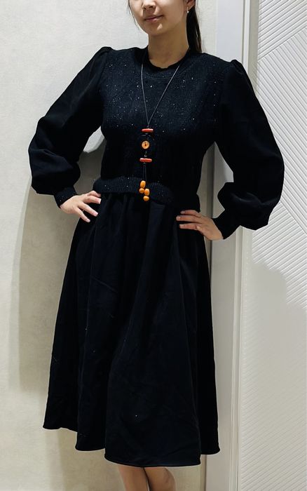 Комбинированное платье Китай