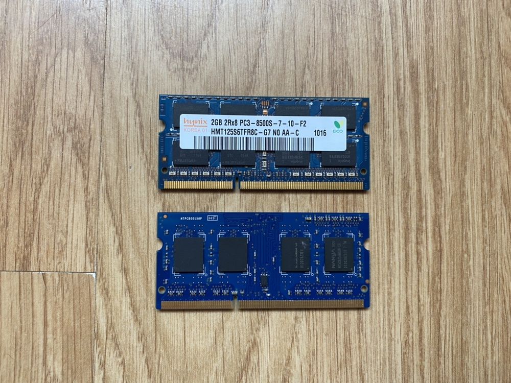 Memorii DDR3 laptop 8500s 4x2GB