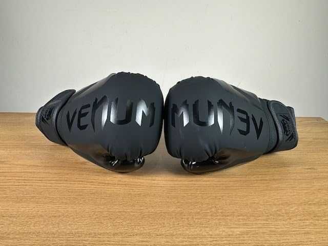 Боксови ръкавици за деца, тренировъчни, 113,4 грама, черни, XS и S